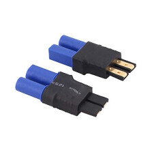 2pcs Male Traxxas TRX to Female EC5 Connector AdapterC1132