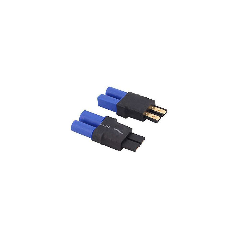 2Pcs Male Traxxas Trx To Female Ec5 Connector Adapterc1132 619191638956