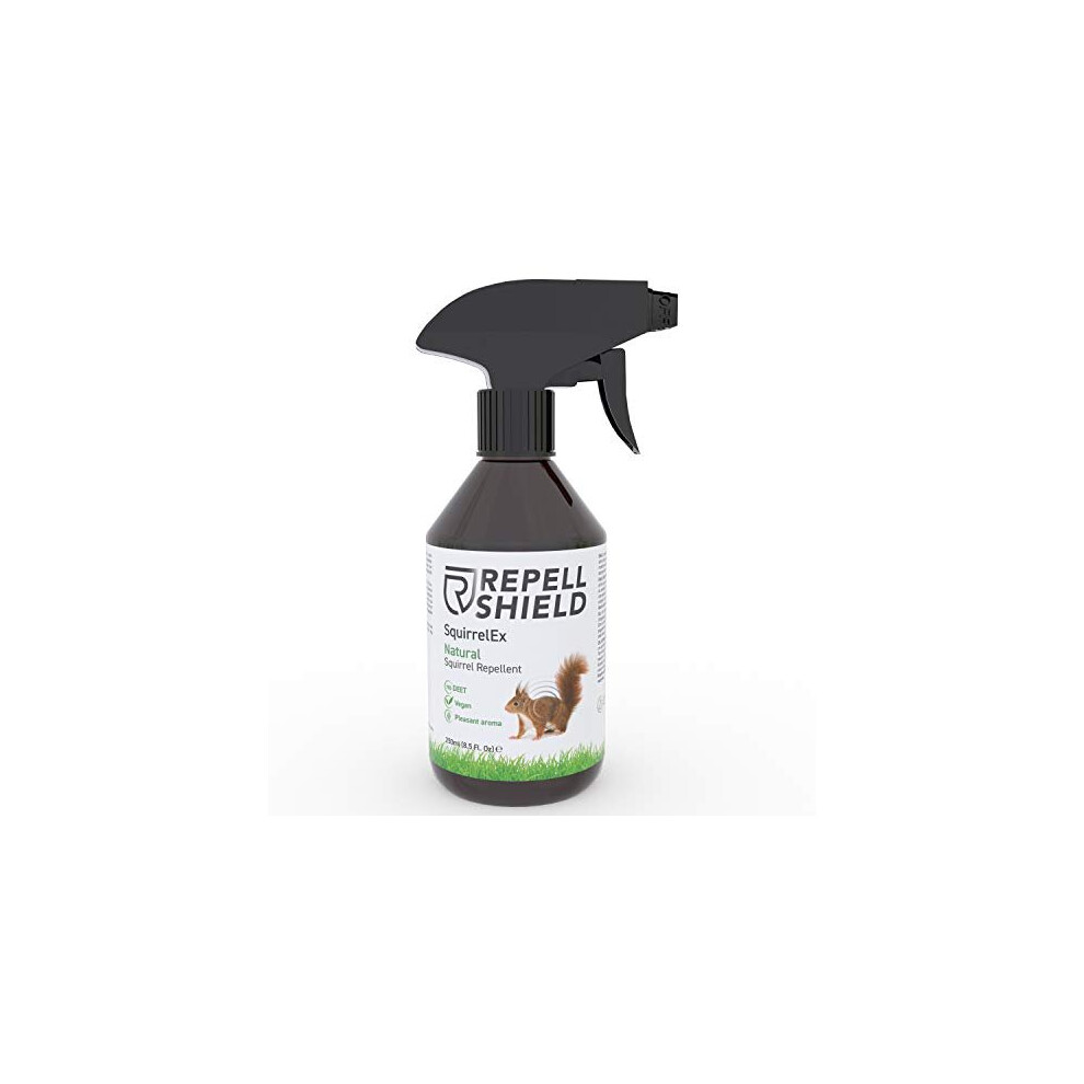 Squirrel Repellent Spray Natural Rodent Repellent for Squirrels Other Rodents Squirrel Repellent Outdoor Indoors Squirrel Deterrent Alternative to