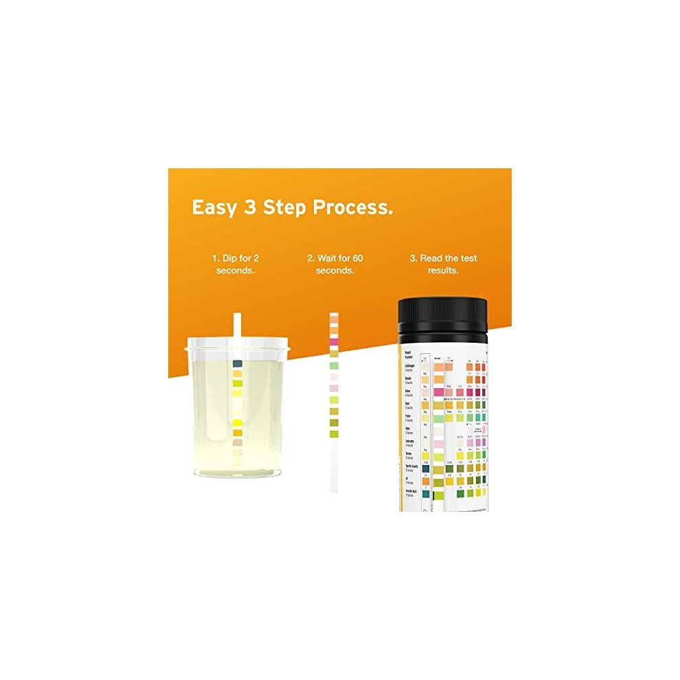 100 x Aydmed 11in1 Urinalysis Test Strips 11 Parameter Urine Test ...