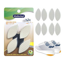 Unikstep 4 pares placas de reparacin del tacn de zapatos Taps de la zapatilla de zapatilla de zapatilla de deporte kit de reemplazo de parche de go