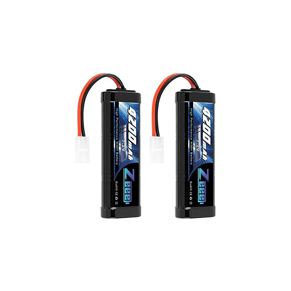 72V 4200mAh RC NiMH Battery for RC Car RC Truck HPI Losi Kyosho Tamiya Hobby 2 Pack