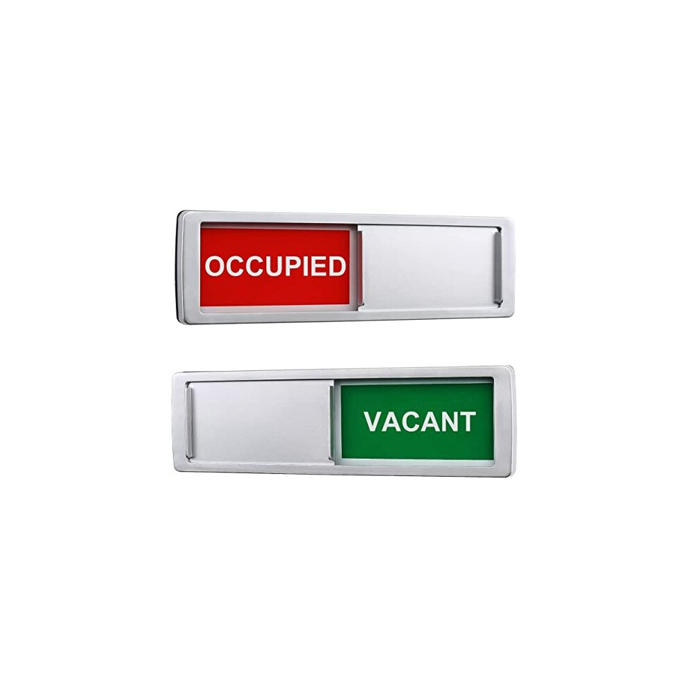 Sliding Vacantoccupied Door Sign Plaque Hotel Room Toilet Door Loo