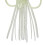 Luminous Octopus Lures Squid Skirts Bait Soft Trolling Lures Skirts Cuttlefish Squid Jig Octopus Lures Glow in Dark Squid with 4 Hooks 7