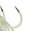 Luminous Octopus Lures Squid Skirts Bait Soft Trolling Lures Skirts Cuttlefish Squid Jig Octopus Lures Glow in Dark Squid with 4 Hooks 6