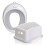 Toilet seat and Step Stool Grey 2 Piece Set 1