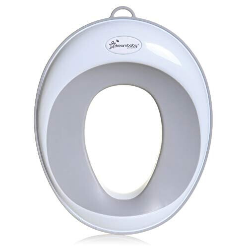 Toilet seat and Step Stool Grey 2 Piece Set 2