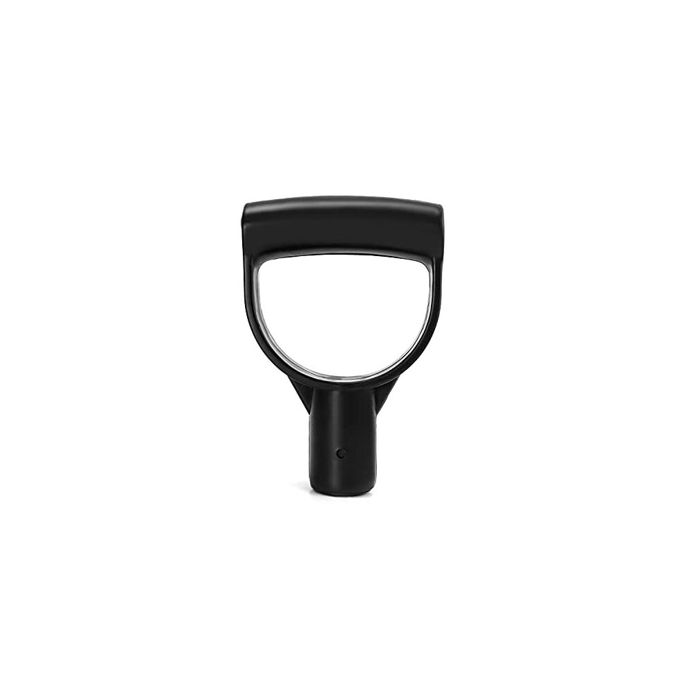 Spade handle Garden Fork Handle Replacement 25mm 1 Inner Diameter for Digging Raking Tools Black