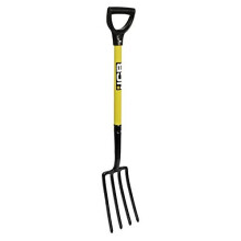 Solid Forged Lightweight Border Fork Professional BorderJuniorLadies Fork Metal Long Handle Heavy Duty Site and Gardening Tools Home Improvements