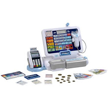 Casdon Ufficio Postale Giocattolo Per Bambini 3+ Anni, Set Gioco Di Ruolo Con Bilancia, Cassa, Timbri E Accessori, Stimola Creatività - 3