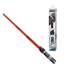 Lightsaber Forge Darth Vader Electronic Extendable Red Lightsaber Toy Customizable Roleplay Toy Ages 4 and Up