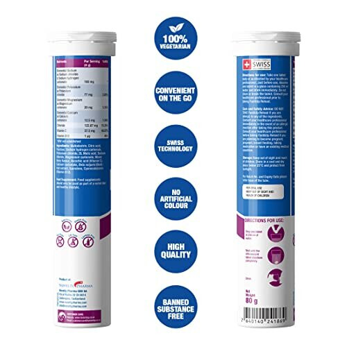 Reload Instant Hydration and Electrolytes Replenishment 20 Effervescent Tablets Mixed Berry 2