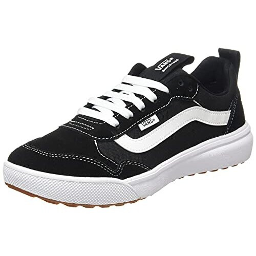 Vans Mens MN Range EXP Sneaker SuedeCanvas BlackWhite 9 UK
