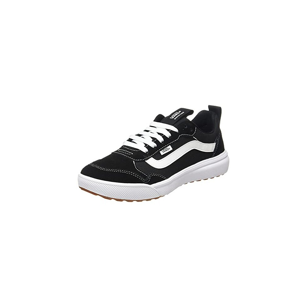 Mens MN Range EXP Sneaker SuedeCanvas BlackWhite 9 UK