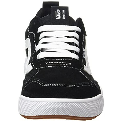 Vans Mens MN Range EXP Sneaker SuedeCanvas BlackWhite 9 UK 1