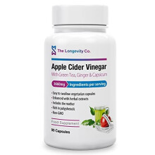 Apple Cider Vinegar Tablets with Mother 3600mg HighStrength ACV Capsules Boosted with Green Tea Ginger Cayenne Extract Raw Unfiltered Cider Vinegar 90
