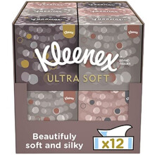 Ultra Soft Facial Tissues Pack of 12 Cube Tissue Boxes Our Softest Tissue Supremely Soft And Silky Tissues Designed With Luxury In Mind