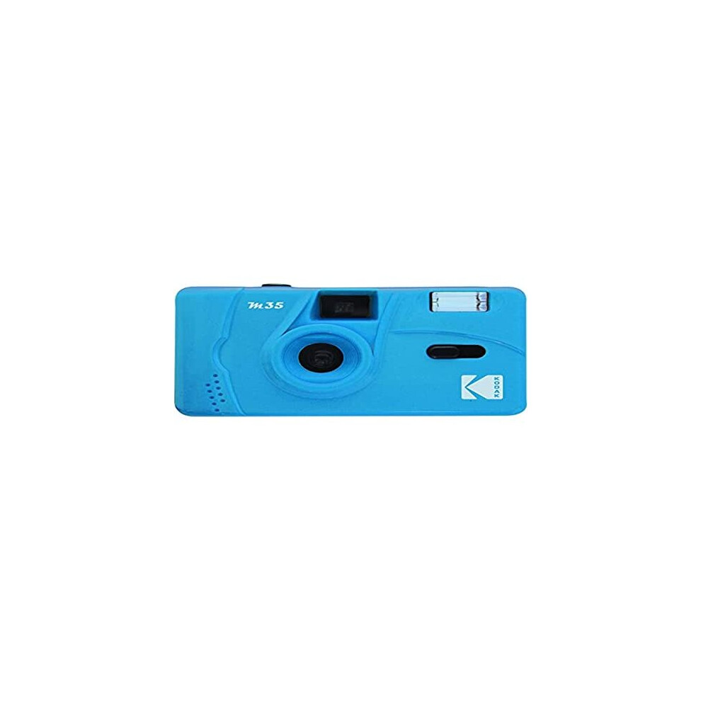 M35 35mm Reusable Film Camera Blue Iconic Retro Lomo Kodak M35 Blue