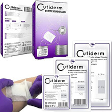 Pack of 30 Cutiderm Assorted Adhesive Sterile Wound Dressings Suitable for cuts and grazes Diabetic Leg ulcers venous Leg ulcers Small Pressure sores