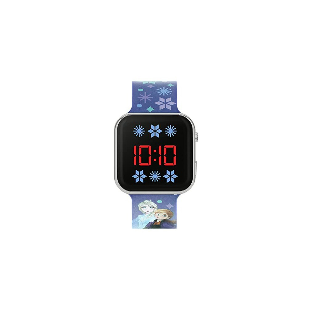 Disney Frozen Girls Analog Quartz Watch With Silicone Strap Fzn4733arg