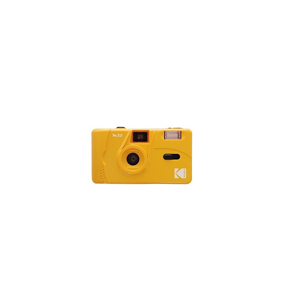 M35 35mm Reusable Film Camera Yellow Iconic Retro Lomo Kodak M35 Yellow