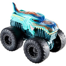 Monster Trucks Roarin Wreckers Mega Wrex 143 Scale Truck with Lights sounds Plays Theme Song Toy for Kids 3 Years Old Up