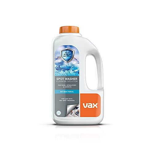 Vax 19142409 SpotWash Antibacterial Solution1L Spot Washer Solution Plastic