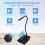 DAYTECH Window Counter Speaker Intercom System 2 Way Intercom Communication Microphone Intercom AntiInterference for Bank Restaurant Business Office 2