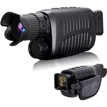 DJIOYER Night Vision Goggles 850nm IR, 1080p Full HD Monocular with 5x Digital Zoom for Hunting, Bird Watching & Camping