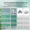 Ear Plugs for Sleeping Noise Cancelling Reusable DONGSHEN 2 Pairs Size Ultra Soft Silicone Noise Reduction Earplugs Suitable for Deep Sleep Flying 7