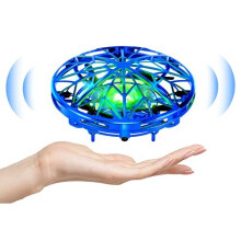 UFO Mini Drone Kids Toys Hand Controlled Helicopter RC Quadcopter Infrared Induction Remote Control Aeroplanes Flying Toy for Boys Girls