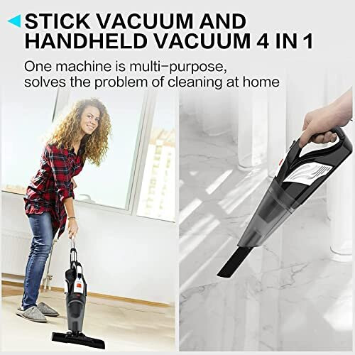Vacuum Cleaner Corded Upright Vacuum Cleaners 18000pa Strong Suction
