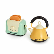 65150 Morphy Richards Interactive Toy Toaster Kettle for Children Aged 3 Looks Just Like The Real Thing for Endless Fun Teal and Yellow