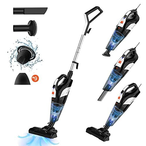 Vacuum Cleaner Corded Upright Vacuum Cleaners 18000pa Strong Suction