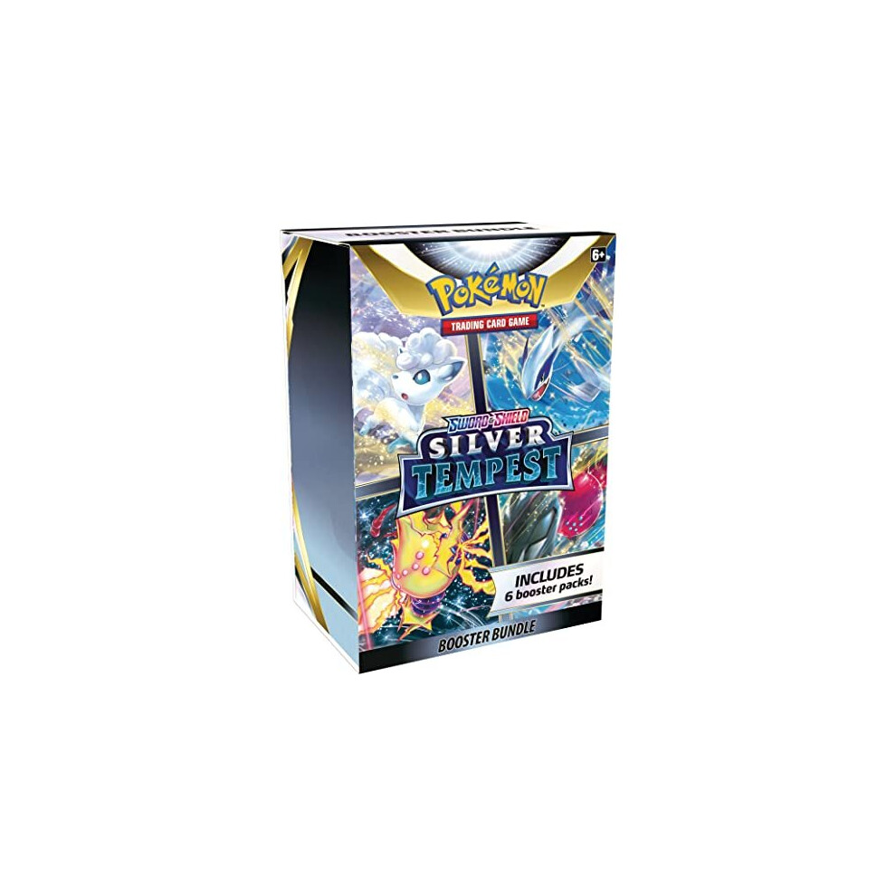 Pokemon TCG Sword Shield Silver Tempest Booster Bundle 6 Packs