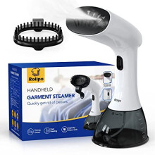 Clothes Steamer Garment Steamer Clothing for Home Office Travel Upgraded 400ML Large Capacity Water Tank Wrinkle Remover White