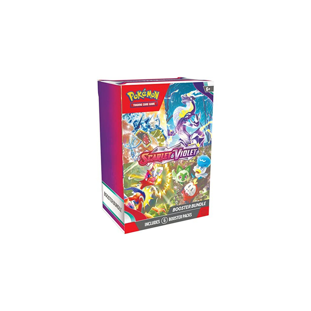 TCG Scarlet and Violet Booster Bundle 6 Booster Packs