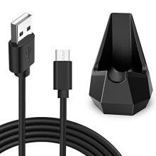 Charger Dock for Manscaped Lawn Mower 40 Trimmer for Men Body Groin Hair Male Hygiene Electric Razor Clippers Replacement Charging Dock Stand Power