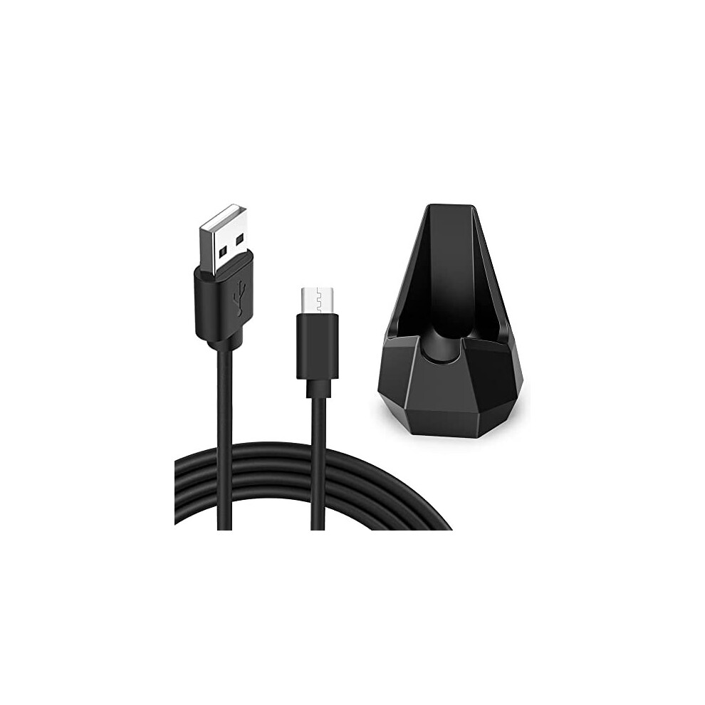 Bouge Black 4.0 Charging Dock For Manscaped Lawn Mower 4.0 Trimmer - Replacement Dock Stand With 5V Power Cable (Black)