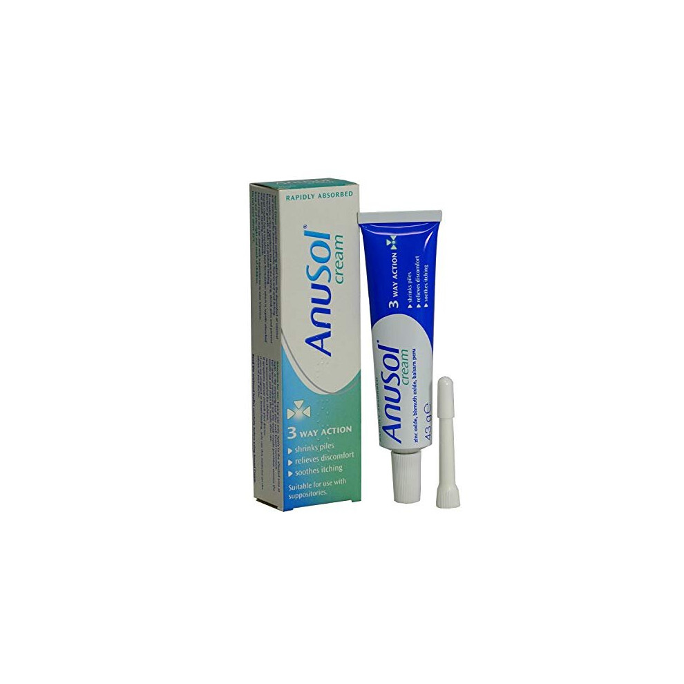 Anusol Cream 43G X 3 Packs