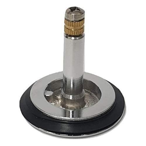 Adjustable Bath 47mm Pop Up Waste Plug Only with Flat Seal Chrome 1