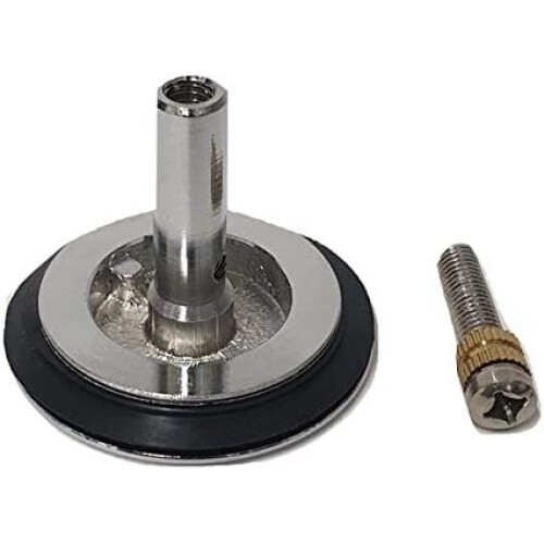 Adjustable Bath 47mm Pop Up Waste Plug Only with Flat Seal Chrome 2
