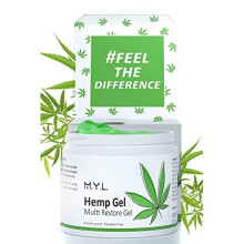 Natural Hemp Active GelHemp Soothing Gel with Hemp Seed Oil Rosemary Oil ExtractSuitable for MassagesSore MuscleJointHigh Strength Hemp CreamPro