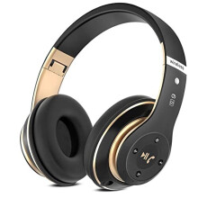 Bluetooth Headphones Over Ear 6 EQ Modes Wireless Headphones Over Ear40 Hours Playtime Foldable Lightweight Wireless Headphoneswith Builtin HD Mic FM