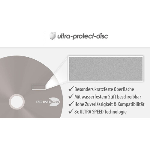 BDR DL 50GB28x Cakebox 10 Disc ultraprotectdisc Surface 2