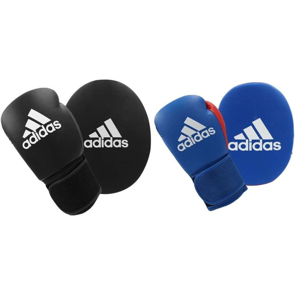 Boxing Gloves and Focus Mitts Set Adult Men Women Kids Fitness Training Workout Gym Pads 10oz 6oz