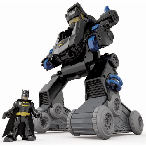 Batman Fisher Price Imaginext DC Super Friends RC Remote Control Transforming Batbot