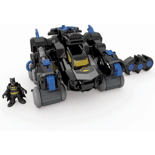 Batman Fisher Price Imaginext DC Super Friends RC Remote Control Transforming Batbot 2