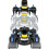 Batman Fisher Price Imaginext DC Super Friends RC Remote Control Transforming Batbot 8