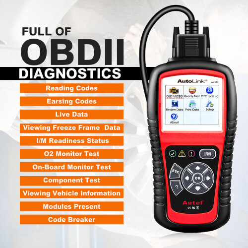 Autel Autel AutoLink AL519 OBD2 EOBD Auto Diagnostic Tool CAN Fault Code Reader Scanner 2